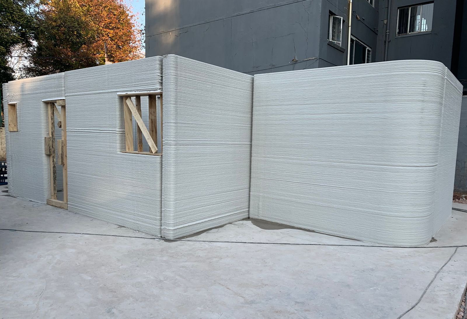 WATCH: UJ students used a 3D printer to build a six-room RDP house in a day