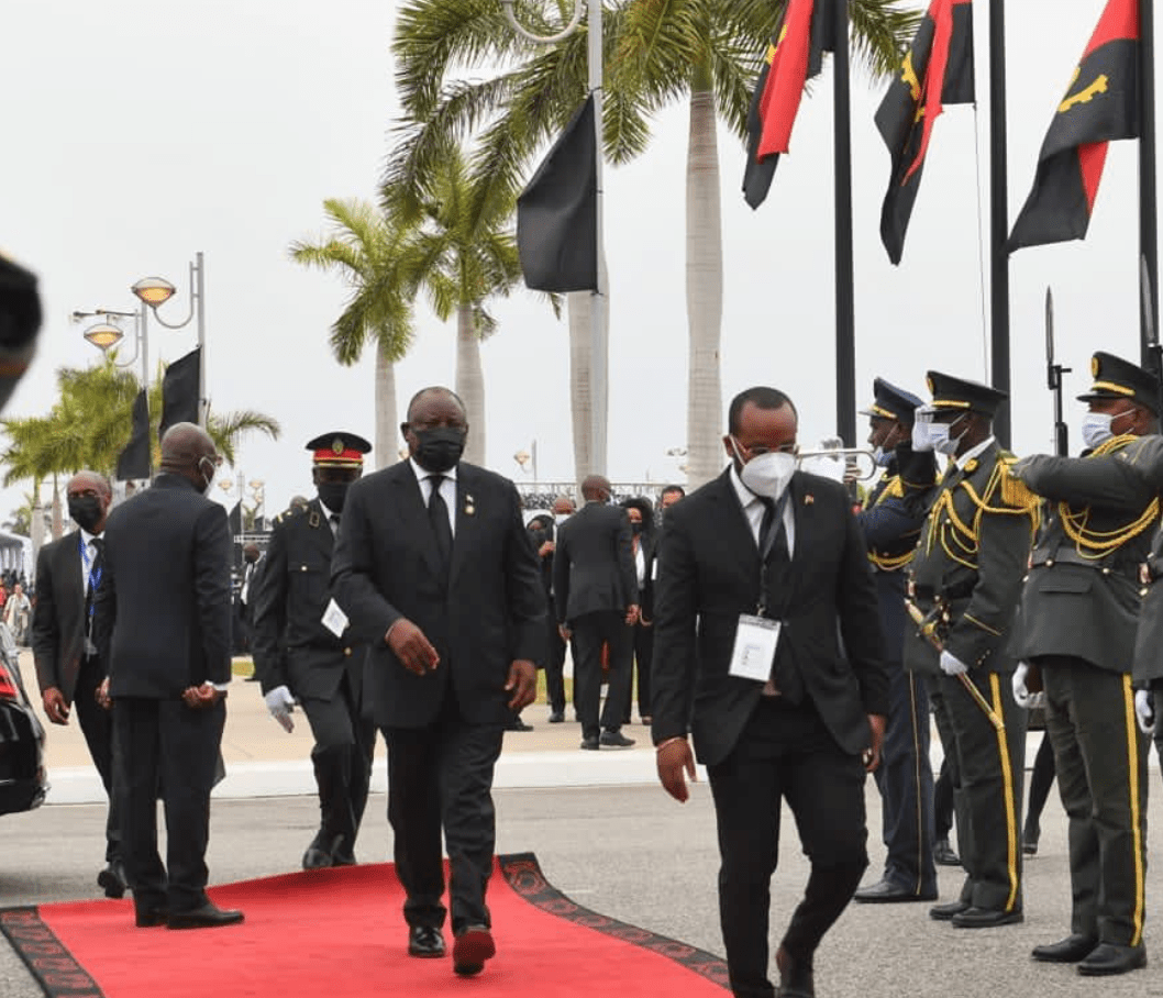 Angolan President Dos Santos