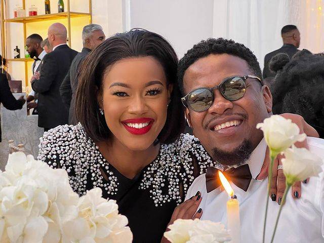 Tshepi Vundla sparks engagement rumours after showing off rock on her finger