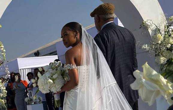 PICS! A look inside K Naomi's white wedding