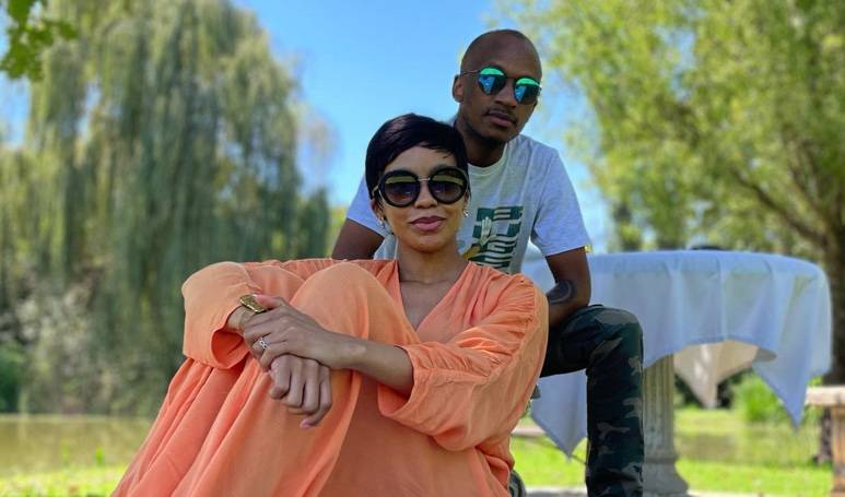 Psyfo and Amirah's cute gender reveal