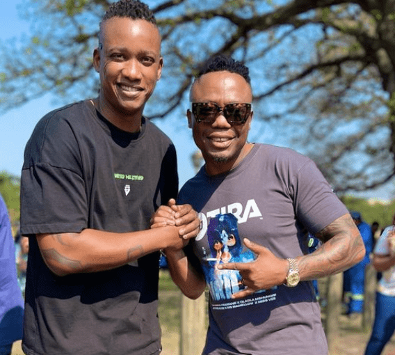 Duduzane Zuma and DJ Tira