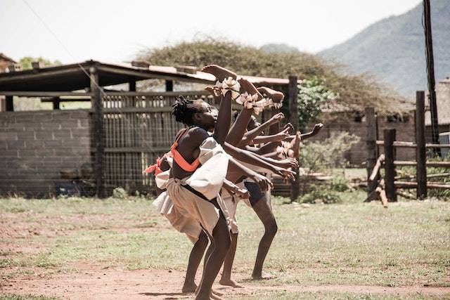 Zulu reed dance