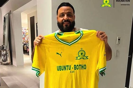 DJ Khaled shows Mamelodi Sundowns some love