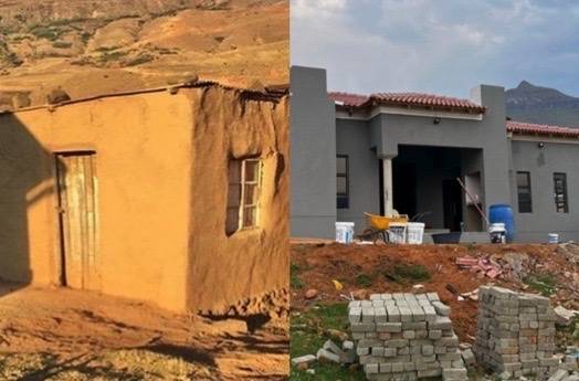 Big Zulu completes building his grandmother a home