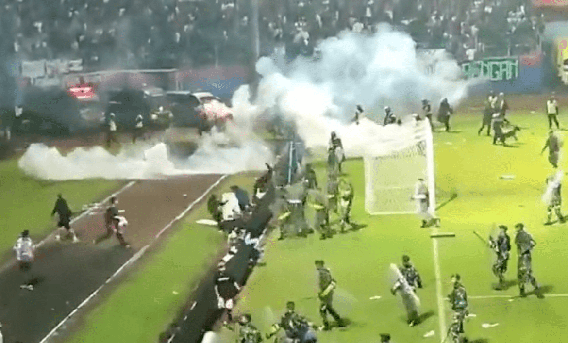 Indonesia Football stadium riot