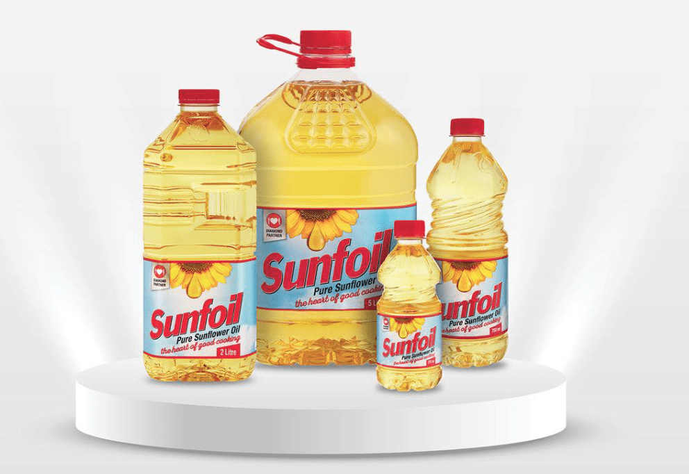 Sunfoil cooking oil