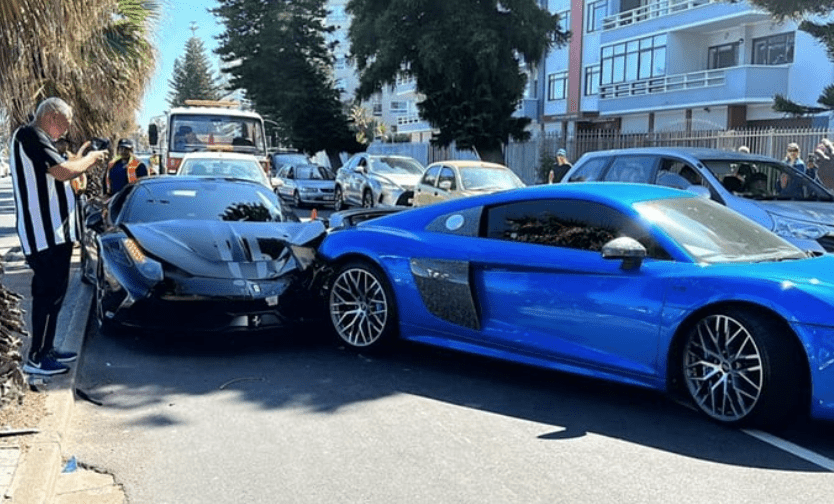 R8 million fender bender