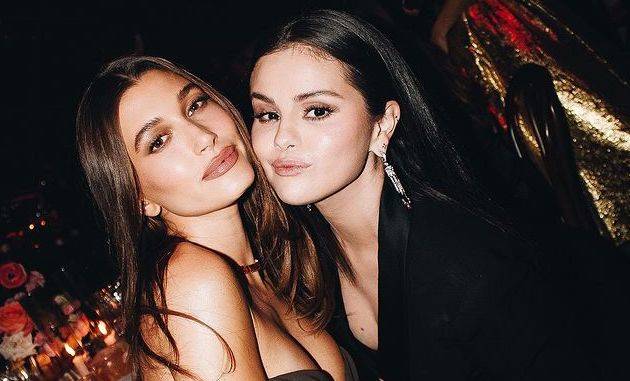 Justin Bieber's wife, Hailey Bieber and his ex girlfriend, Selena Gomez, for the first time posed together for a picture at a public event.
