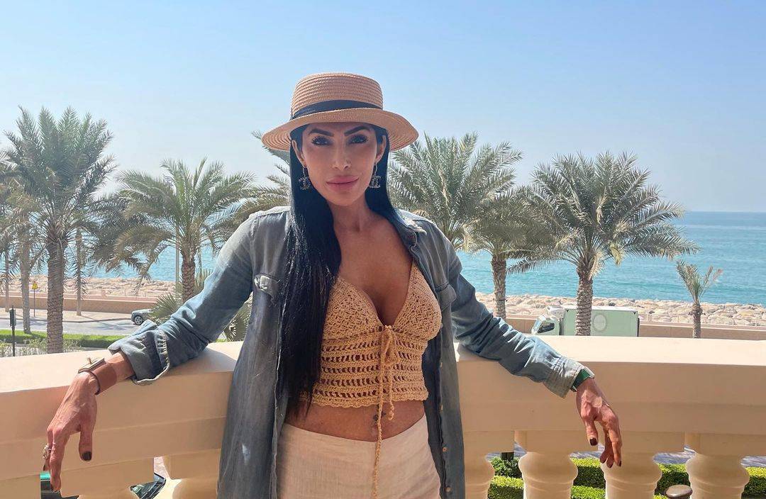 Sorisha Naidoo celebrates birthday in Dubai