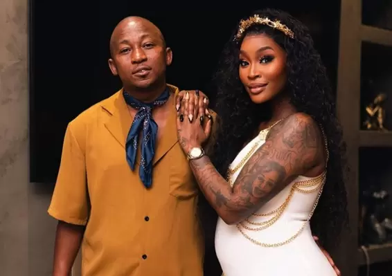 Lamiez gushes about her unborn baby