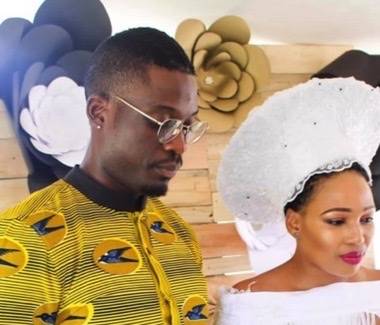 Phindile Gwala and Armando celebrate their wedding anniversary