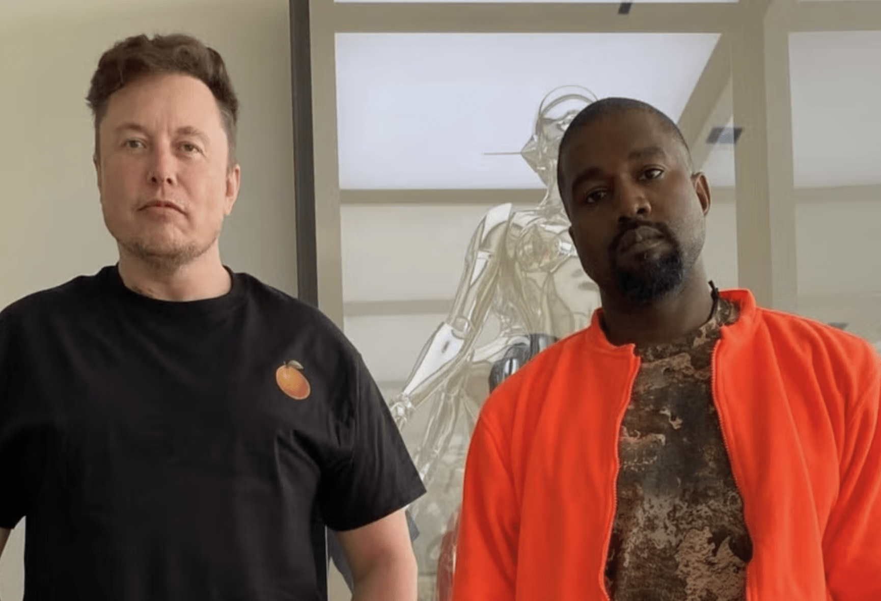 Kanye West says Elon Musk is half Chinese who is a hybrids"