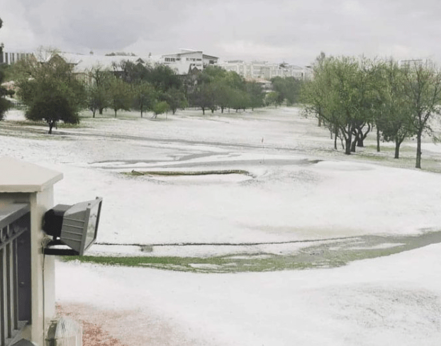 thunder and hail