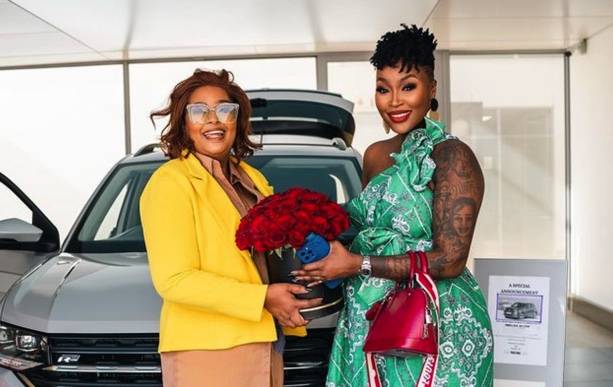 Lamiez surprises her mom with a new car on her birthday