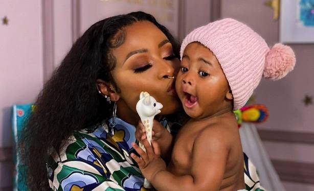 DJ Zinhle reveals baby Asante was hospitalised