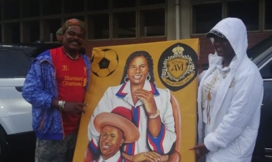Rasta receives mixed reactions for Mamkhize portrait