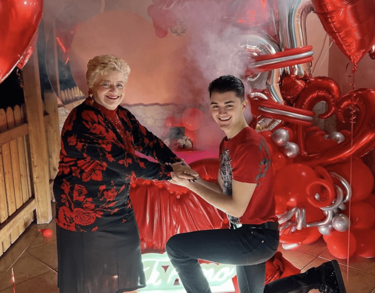 'She said YES' 19 year old male Tik Toker engaged to 76 year old
