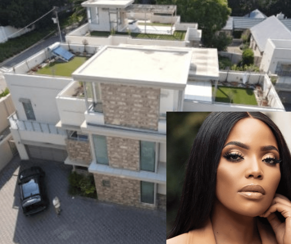 auctioning Terry Pheto's house