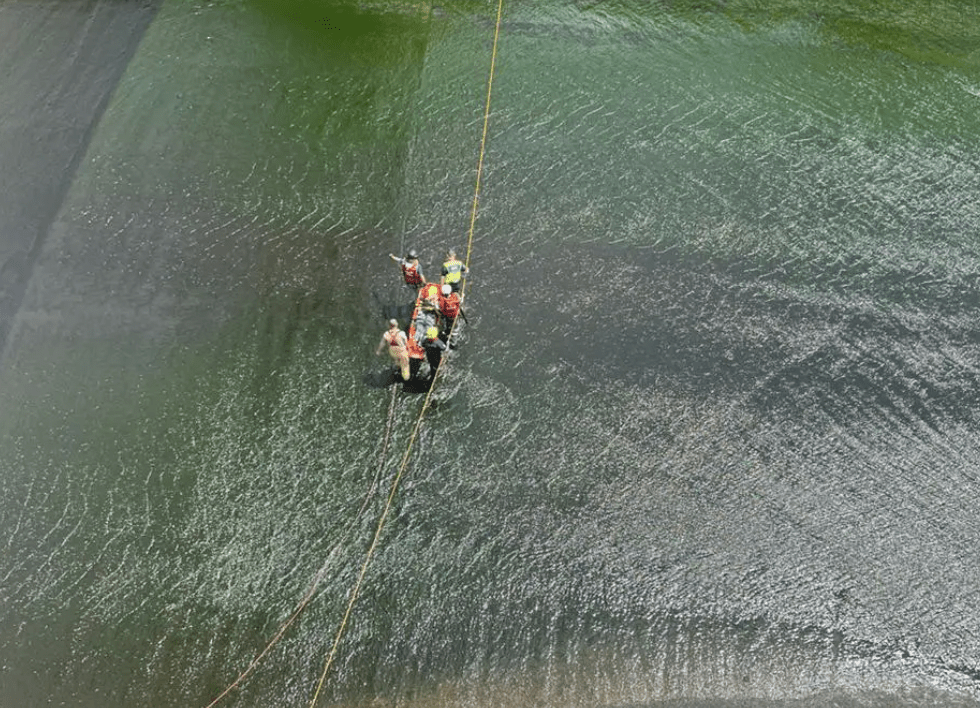 Harties Dam wall