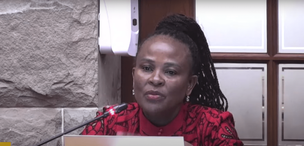 Livestream: Mkhwebane impeachment inquiry