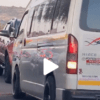 Ford Ranger driver teaches JHB taxi driver a lesson
