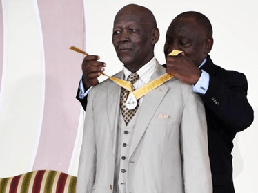 Mfundi Vundla honoured with an Order of Ikhamanga by the Presidency