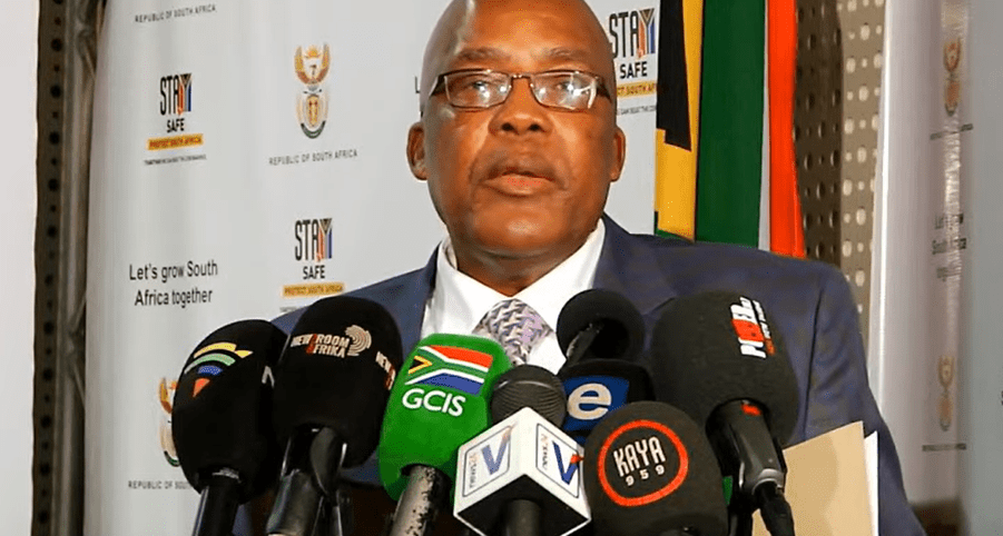 Minister Aaron Motsoaledi briefs media on Thabo Bester's and ID