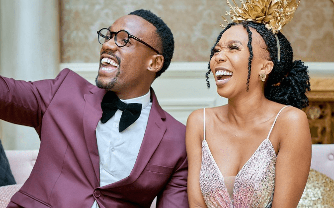 Bonko Khoza and his wife expecting their first child