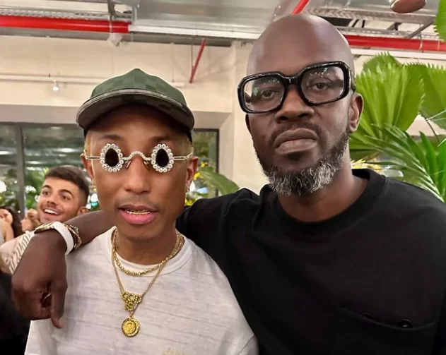DJ Black Coffee attends Pharrell Williams' first Louis Vuitton show