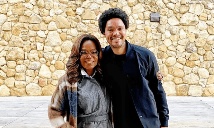 "He is astutely observant" - Oprah sings Trevor Noah's praises