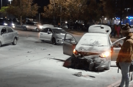 Cars belonging to Bolt and Uber drivers set alight outside Maponya Mall