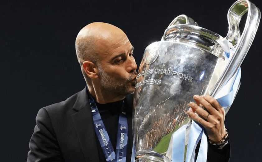Pep reveals Sir Alex congratulated him on completing the treble