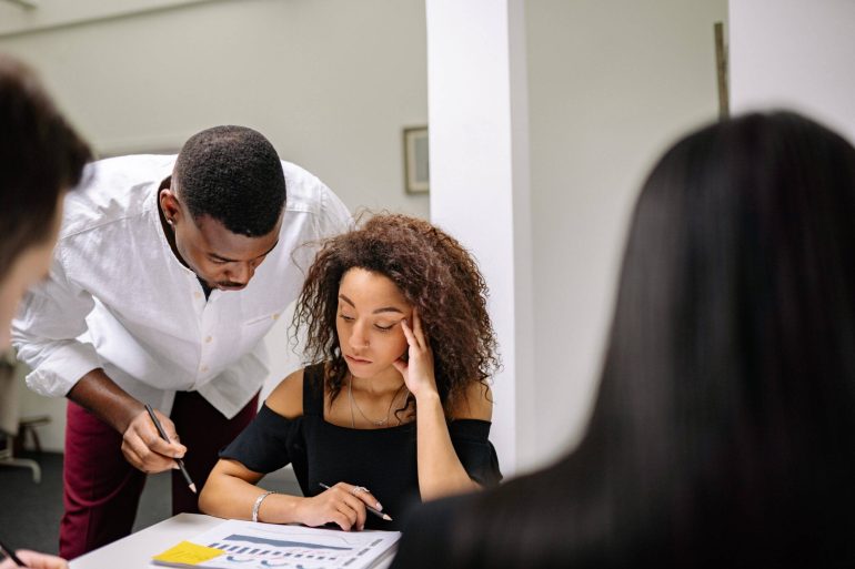 "My friend hasn't spoken to me since I got a job at her company": The Blind