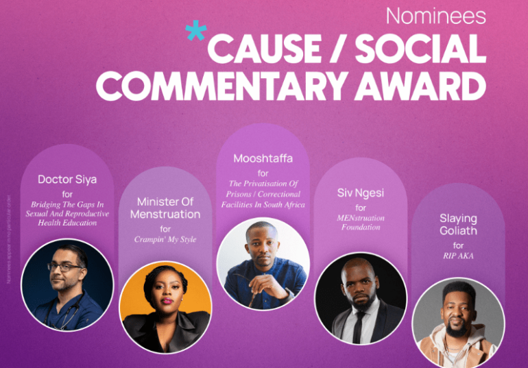 DStv Content Creator Awards nominees have been announced