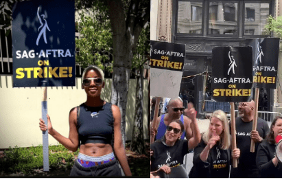 Thuso Mbedu joins protest by Hollywood actors