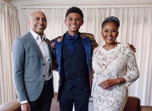 "Where did all the time Go?" Basetsana Kumalo reflects on son's Matric Dance