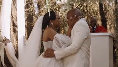 Karabo Ntshweng shares unseen wedding video