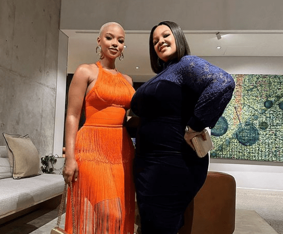 Mihlali celebrates mom's birthday