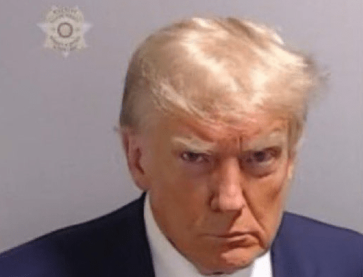 Trump's mugshot