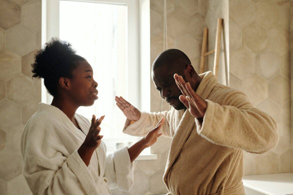 "My wife has a tendency of chilling with her friends in our bedroom" : The Blind Spot