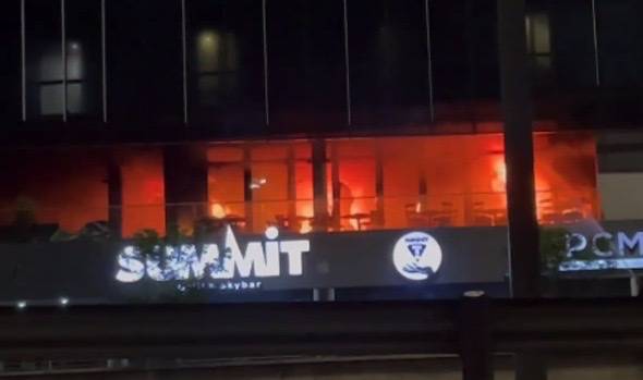 Fire breaks out at Summit Grill and Skybar Restaurant in Pretoria