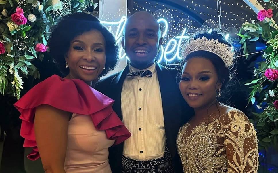 "I have gained a daughter," Dr. Mamokgethi Phakeng said of her son getting married