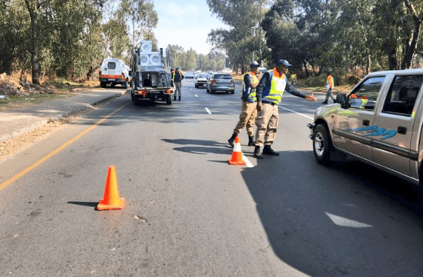 JMPD roadblocks