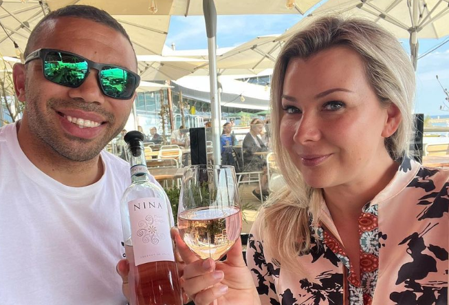 Bryan Habana and wife