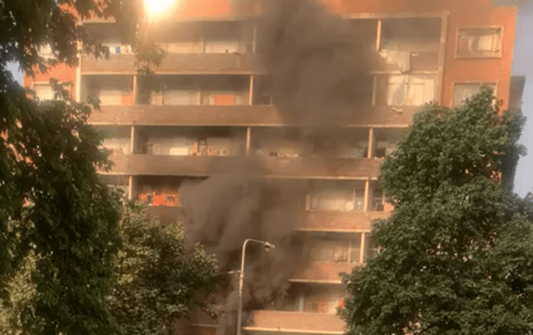 HIllbrow apartment fire