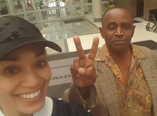 Pearl Thusi's heartfelt birthday wishes to her late father