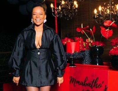 PICS: Inside Mmabatho Montsho's 40th birthday dinner