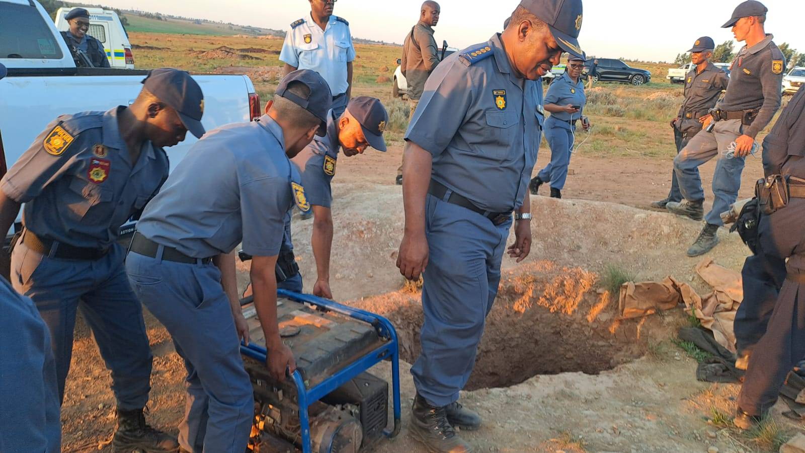 140 illegal mining suspects arrested over the weekend in Gauteng