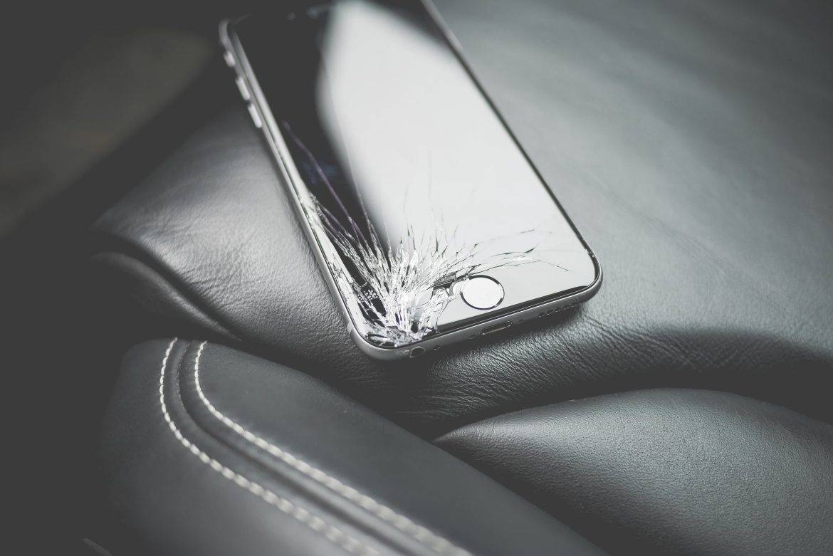 pain of cracking your cellphone screen